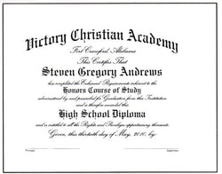 Deluxe Honors Diploma #03-H