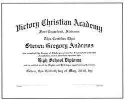 Deluxe Academic Diploma #01