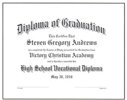 Standard Academic Diploma #06